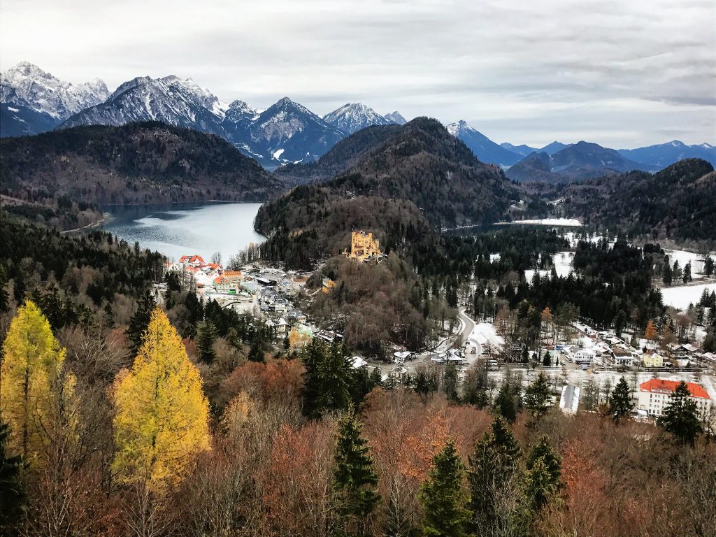 Views to Hohenschwangau Castle