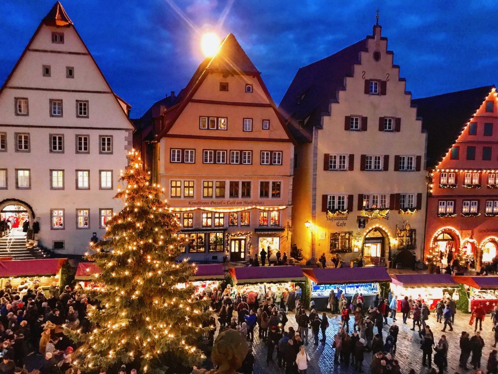 Views to the Christmas Markets
