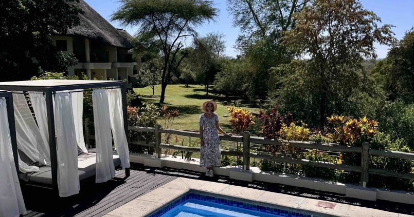 Pool at Ilala Lodge Hotel near Victoria Falls